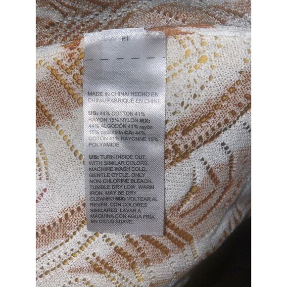 Chico's Knit Open Front Knit Cardigan Sweater Chicos sz 3 XL - Picture 9 of 10